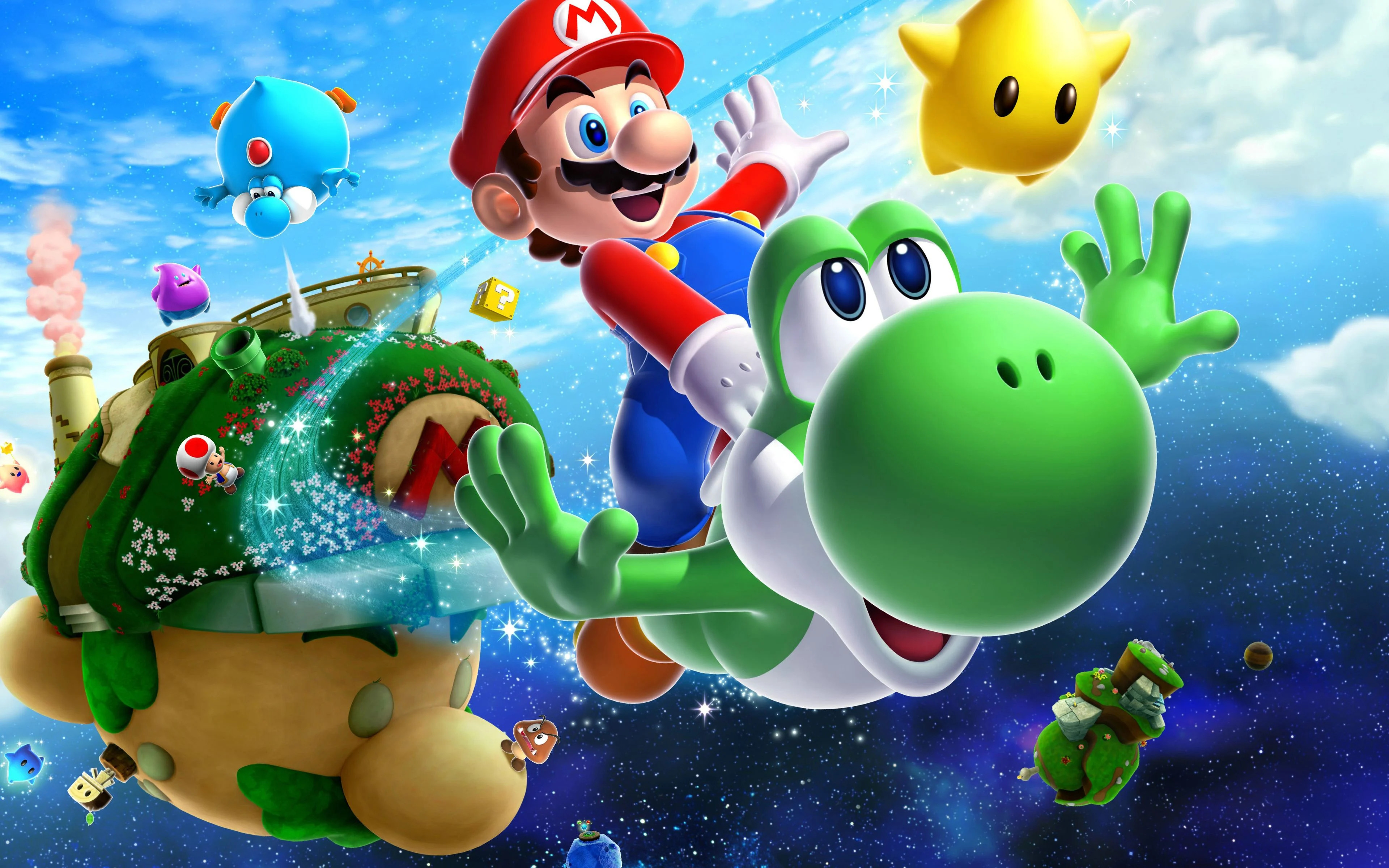 Super Mario Wallpaper 4K – Coliseu Geek